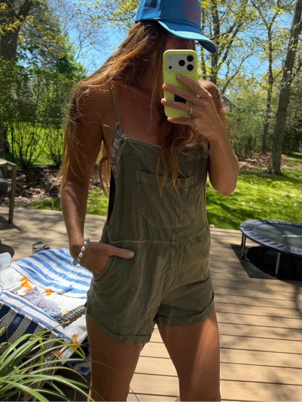 Billabong wild pursuit shortalls overall shorts romper m